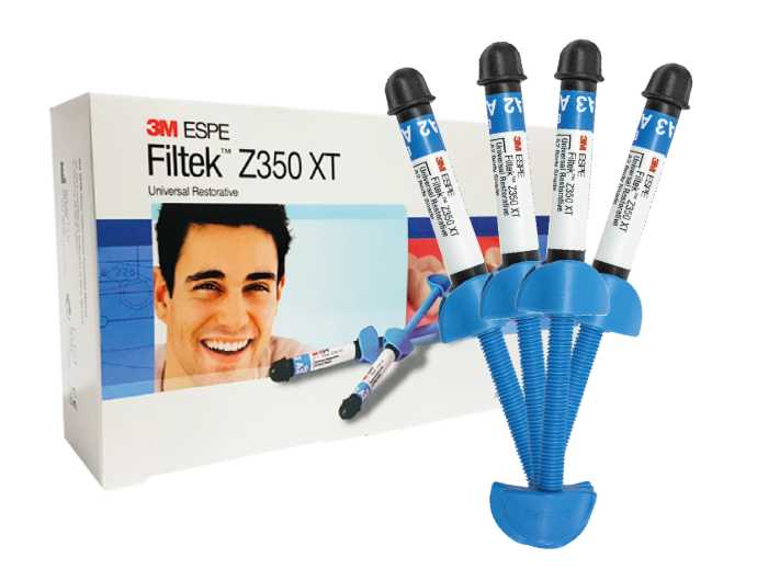 KIT FILTEK Z350 XT BASICO DE 4 JERINGAS 2 JERINGA A2B + 2 JERINGA A3B 3M SOLVENTUM REF. 7018S
