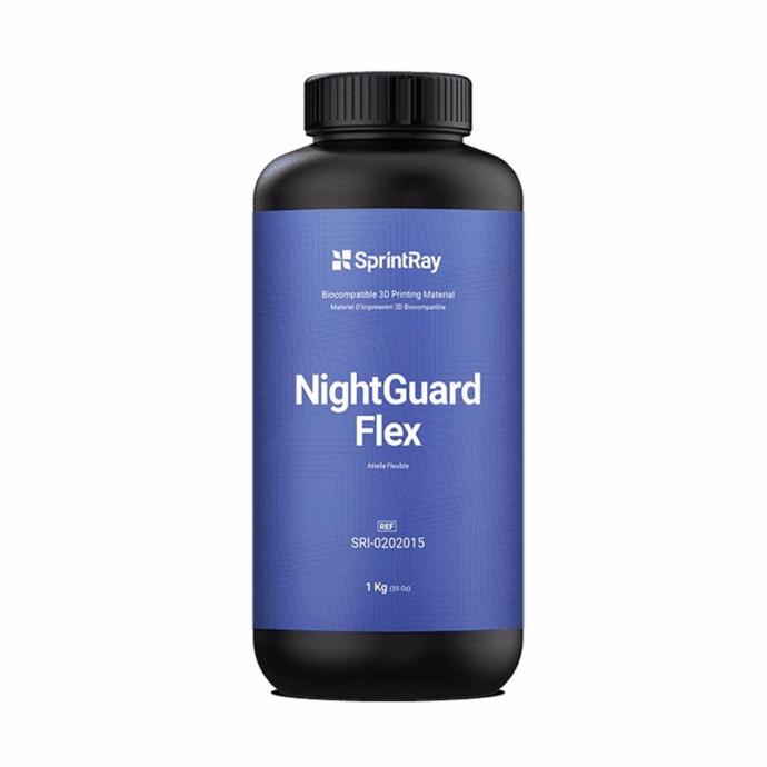 RESINA PARA GUARDAS NIGH GUARD FLEX CLEAR 1 KG UNIDAD SPRINTRAY REF. SRI 0202145