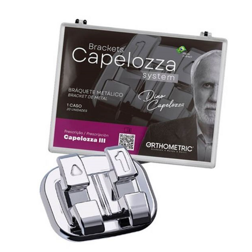 [52690] BRACKETS METALICOS CAPELOZZA 3 0.022" ORTHOMETRIC REF. 10.17.2000